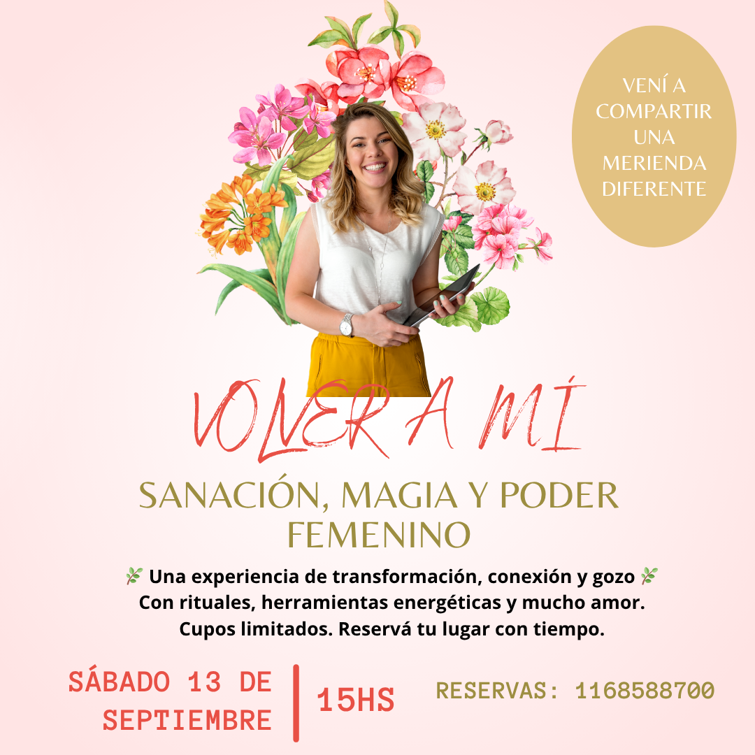 VOLVER A MÍ (1) Merienda para mujeres