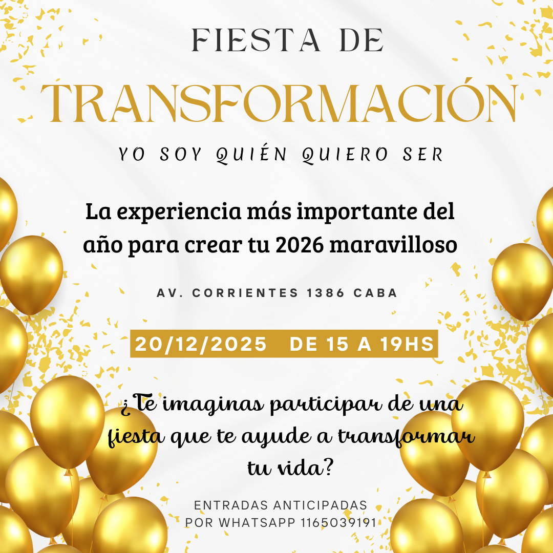 transformación Cómo crear el mejor año de tu vida